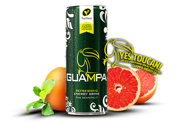 GUAMPA: Das erste Getränk weltweit das rein auf Real Stevia™ setzt